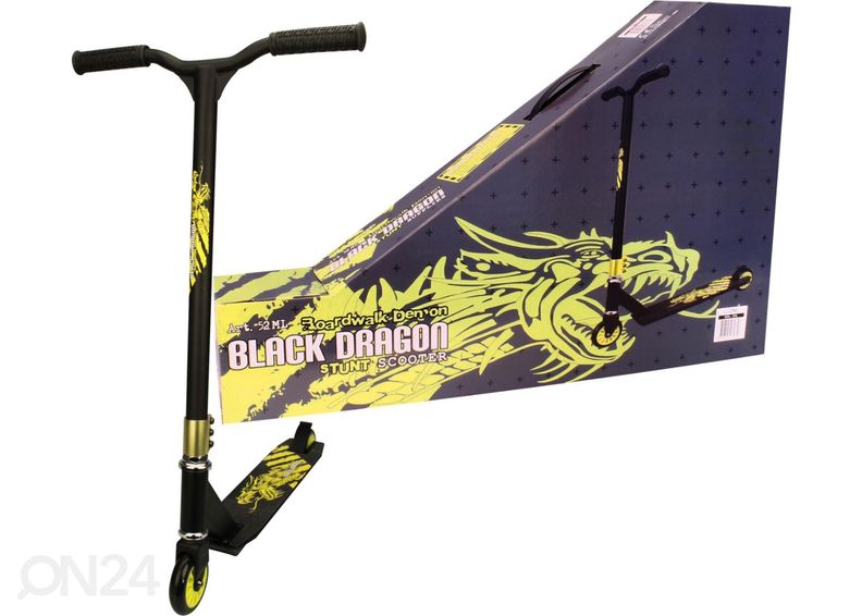 Triki Tõukeratas Black Dragon suurendatud