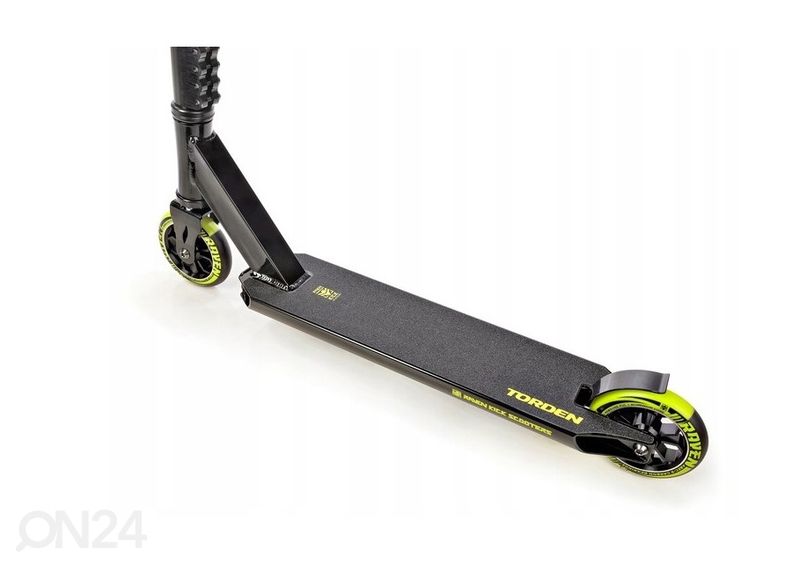 Triki tõukeratas Raven Torden must/laimiroheline 110mm suurendatud