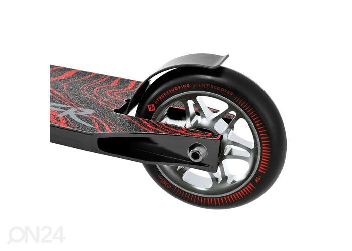 Triki tõukeratas Street Surfing RIPPER Bloody Black suurendatud