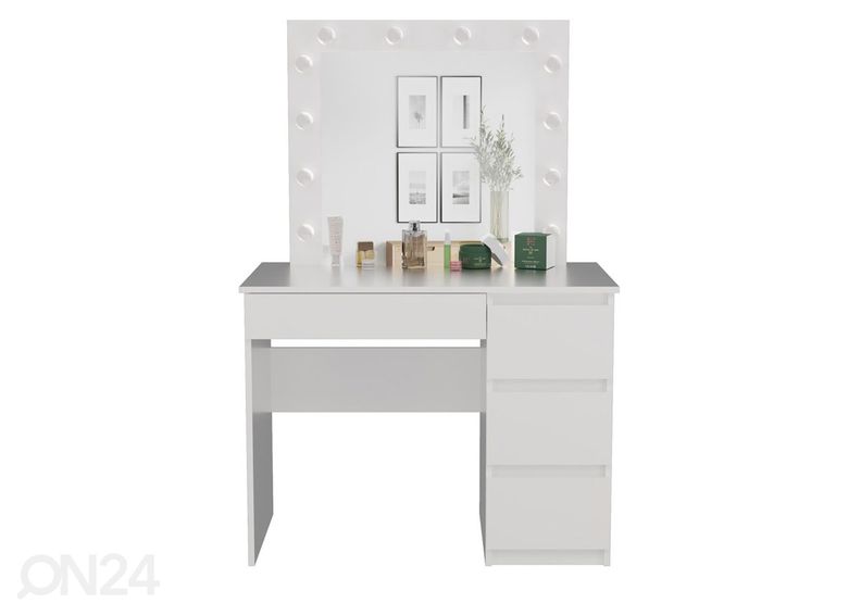 Tualettlaud peegli ja valgustusega Ganz 1 suurendatud