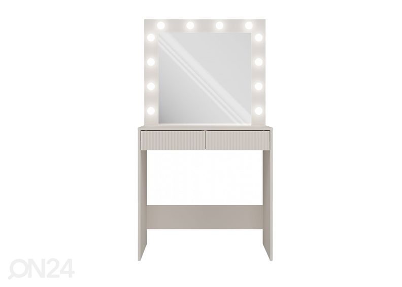 Tualettlaud peegli ja valgustusega Ganz suurendatud