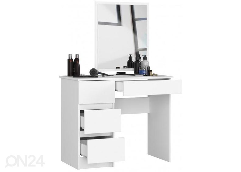 Tualettlaud peegliga suurendatud