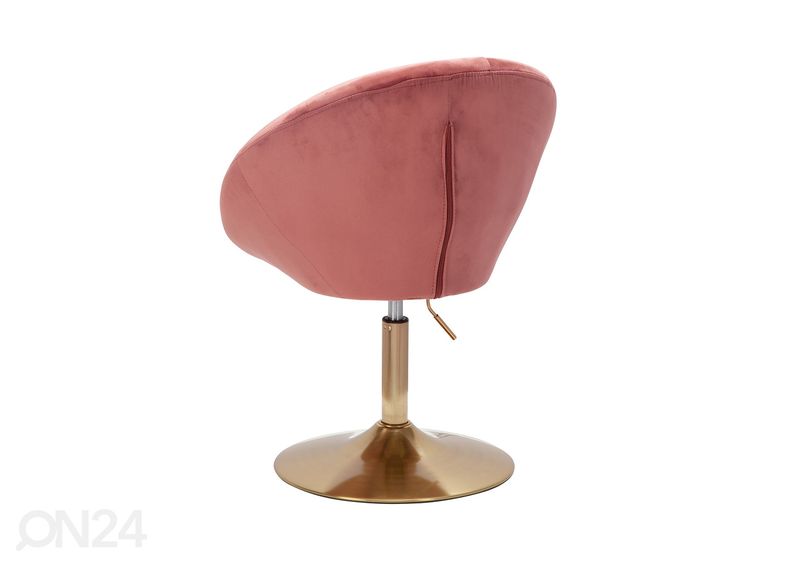 Tugitool Lounge, roosa suurendatud