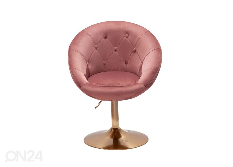 Tugitool Lounge, roosa suurendatud