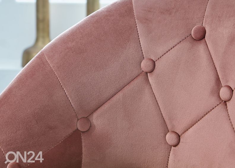 Tugitool Lounge, roosa suurendatud