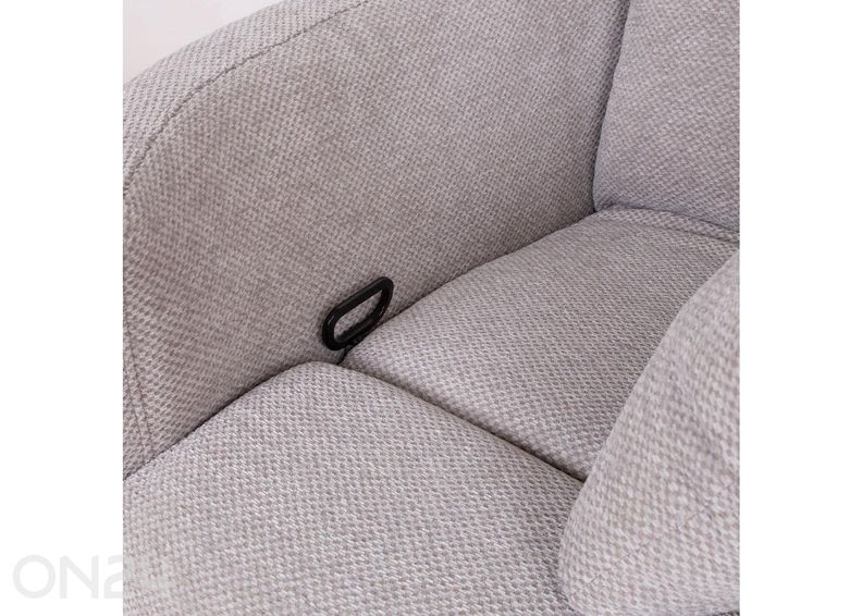 Tugitool Stina kiikuv ja pöörlev manuaalne recliner suurendatud