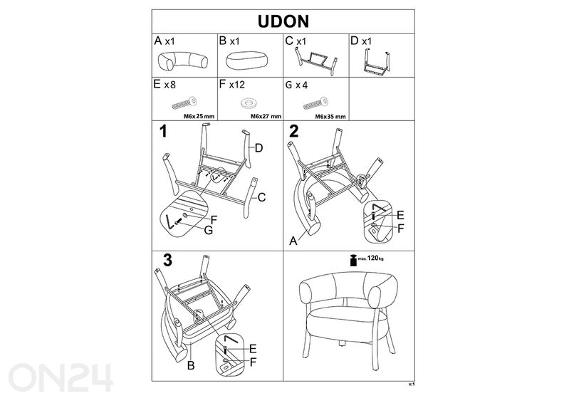 Tugitool Udon suurendatud