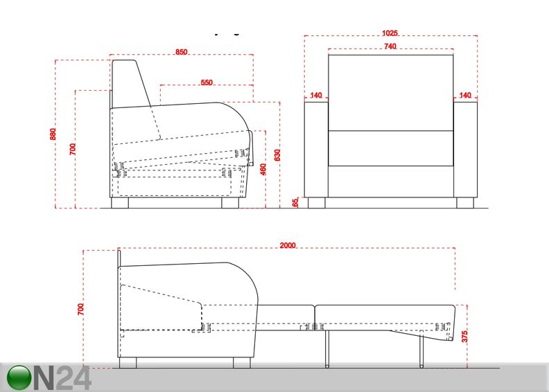 Tugitoolvoodi Ronny suurendatud