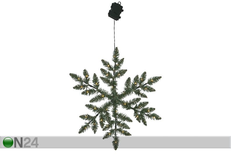 Tuledega lumehelves suurendatud