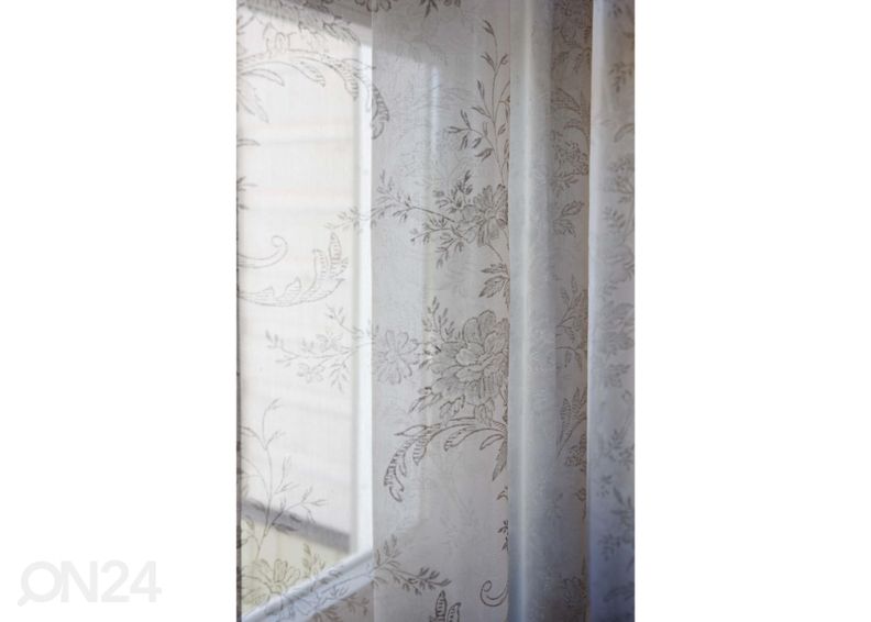 Tüllkardin ARGENTO v.07 hall 250x250 cm suurendatud