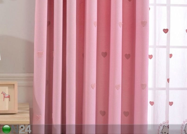 Tüllkardin Hello Kitty 300x260 cm suurendatud