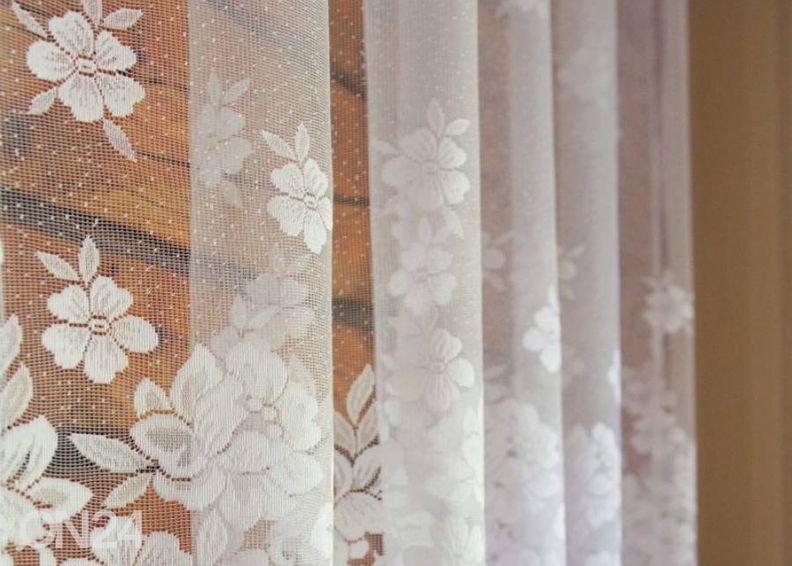 Tüllkardin Lill 300x170 cm suurendatud