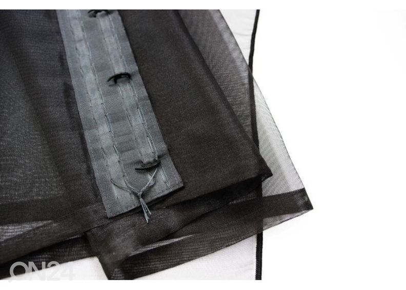 Tüllkardin RIVA V.12 must 250x250 cm suurendatud