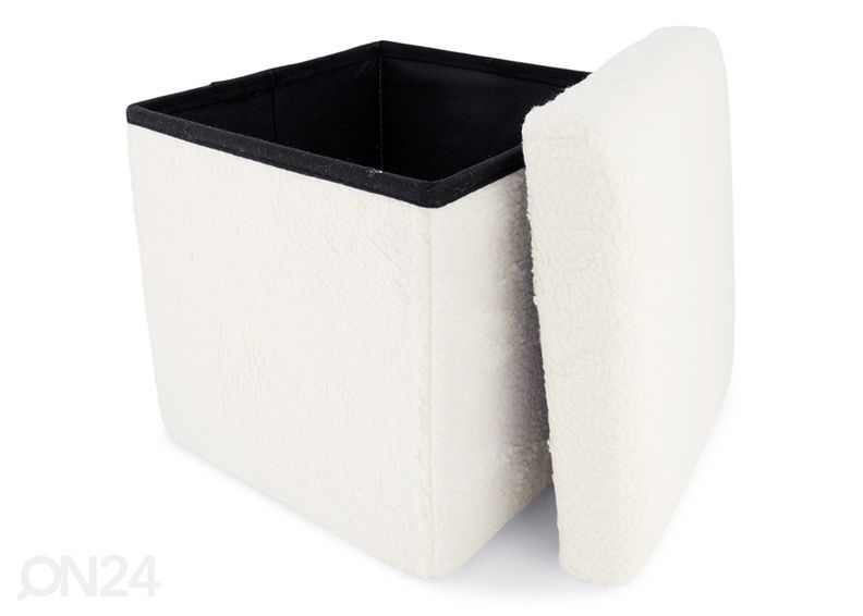 Tumba panipaik Teddy, valge suurendatud