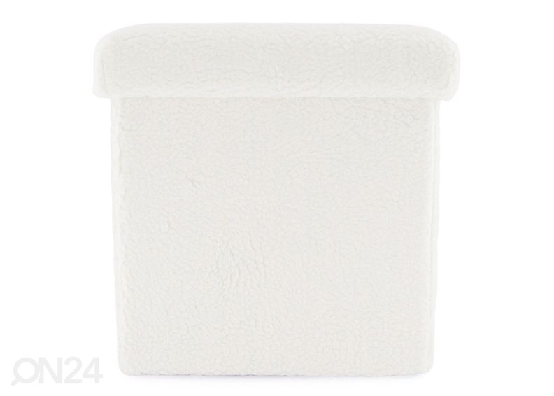 Tumba panipaik Teddy, valge suurendatud