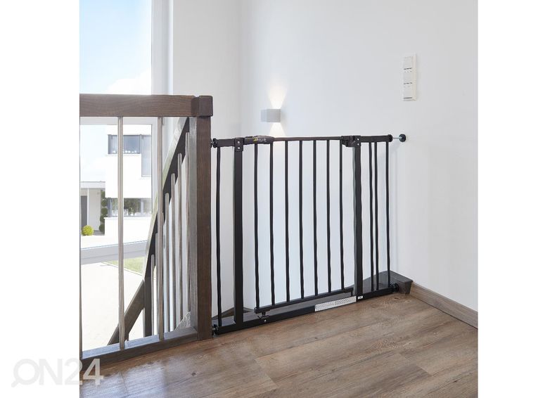 Turvavärav 84-89 cm Hauck Essential Close N Stop tumehall suurendatud