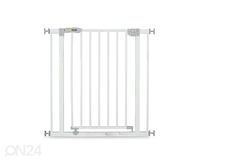 Turvavärav 84-89 cm Hauck Essential Open N Stop valge suurendatud