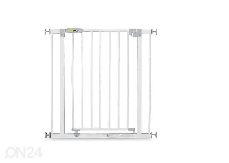 Turvavärav 96-101 cm Hauck Essential Open N Stop valge suurendatud