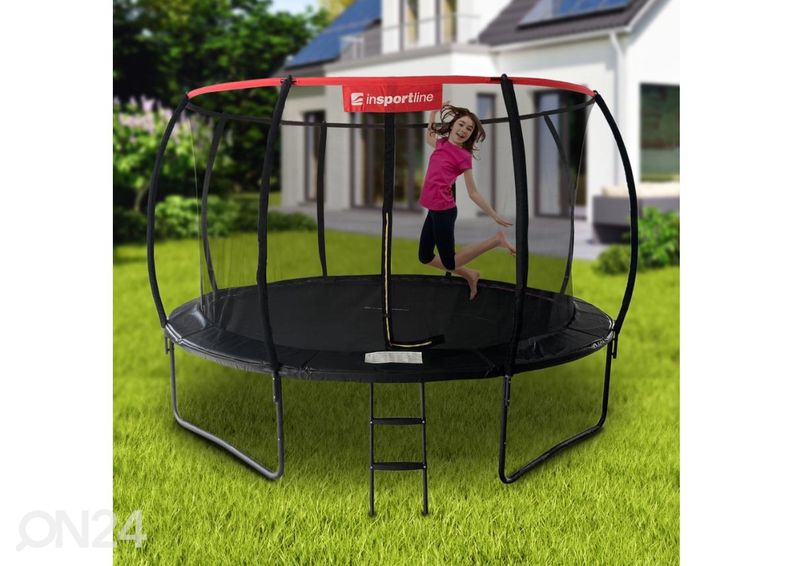 Turvavõrk batuudile inSPORTline Flea PRO 366 cm ilma postideta suurendatud