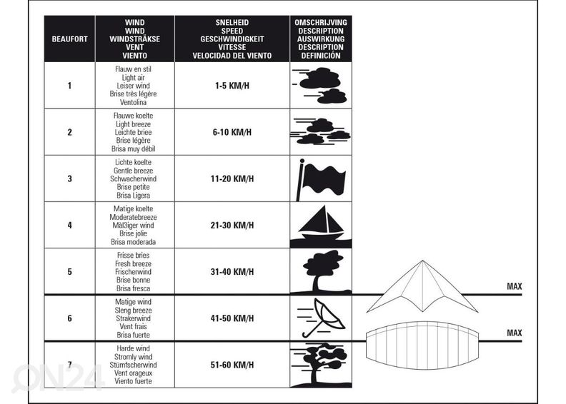 Tuulelohe Parachute Kite Fantasy 120 Dragon fly suurendatud