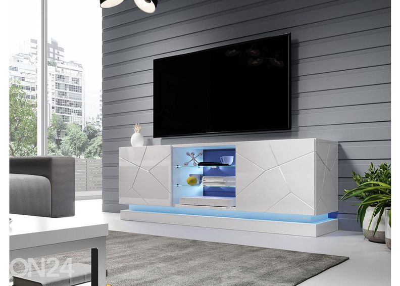 TV-alus 160 cm + LED suurendatud