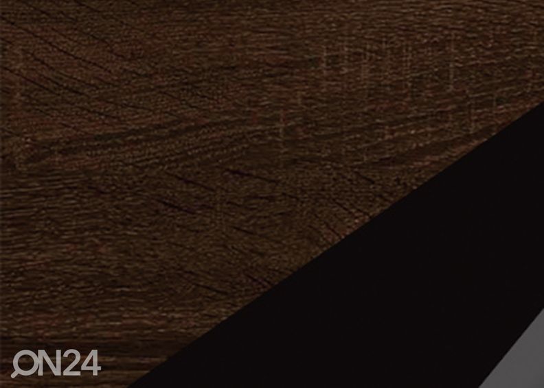 TV-alus 96 cm, tume Sonoma/läikiv must suurendatud