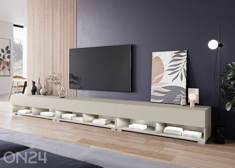 TV-alus Alma 300 cm + LED suurendatud