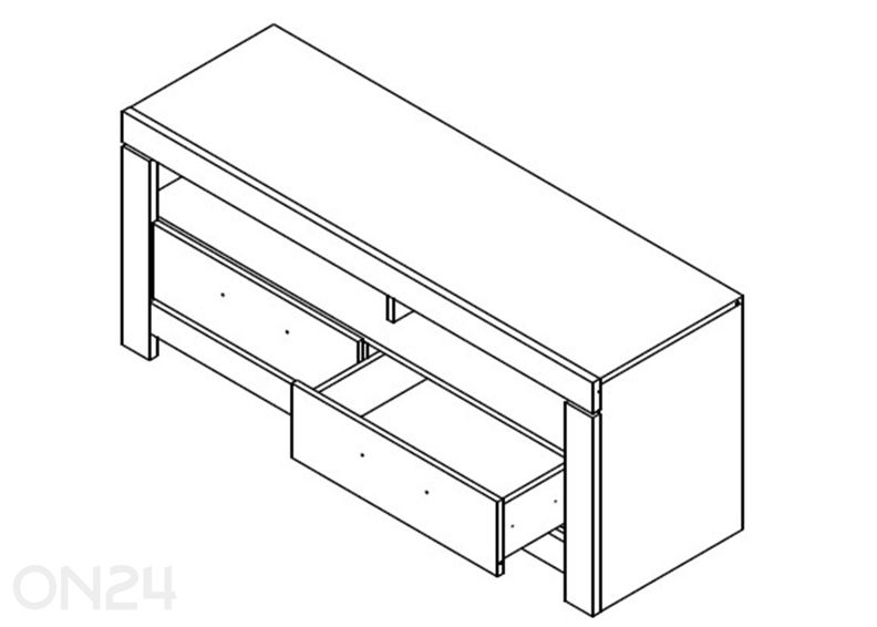 TV-alus Belen 140 cm suurendatud