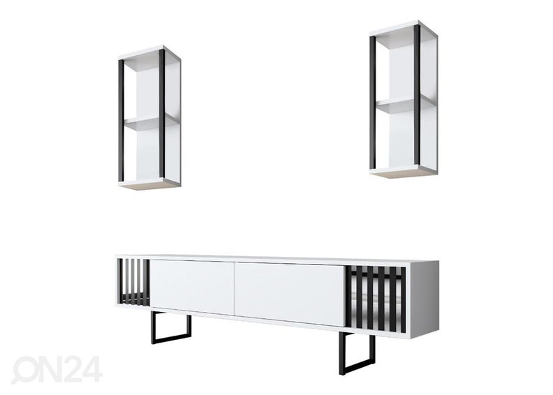 TV-alus Bithynia 180 cm + seinariiulid suurendatud