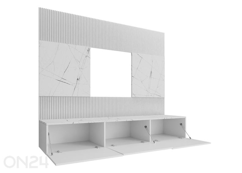 TV-alus Deromi seinapaneelidega suurendatud