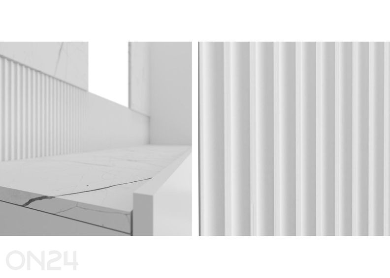 TV-alus Deromi seinapaneelidega suurendatud