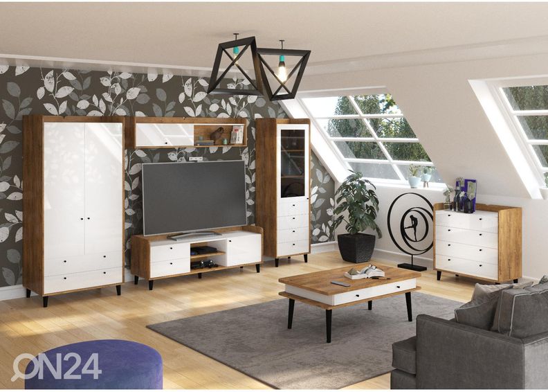 TV-alus Glandore 160 cm suurendatud