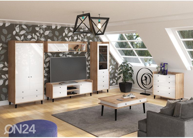 TV-alus Glandore 160 cm suurendatud