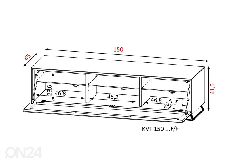 Tv-alus jalgadel Venti suurendatud