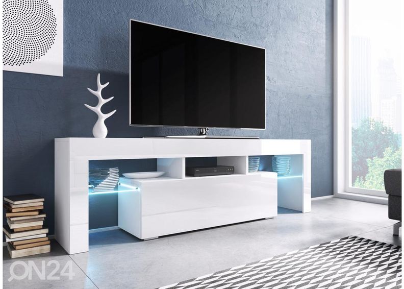 TV-alus + LED valgustus suurendatud