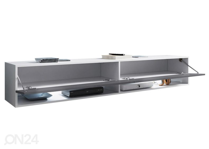 TV-alus + LED-valgustus suurendatud