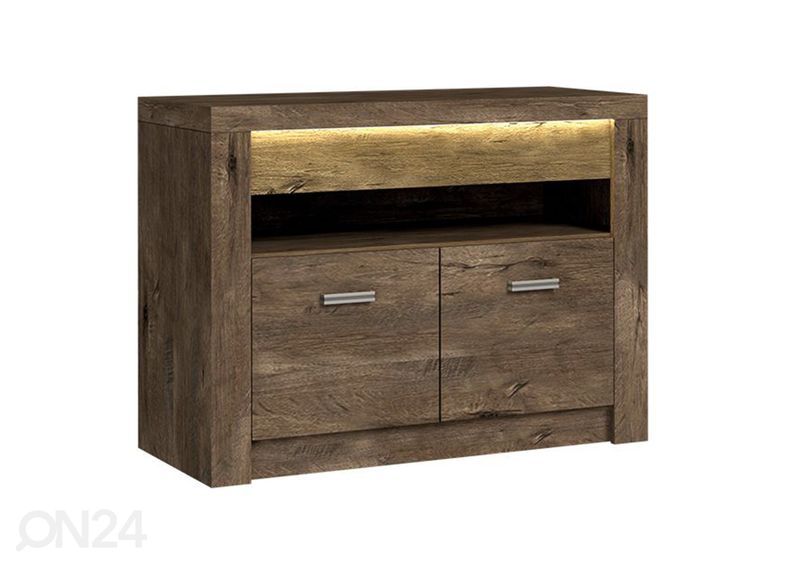 TV-alus + LED-valgustus suurendatud