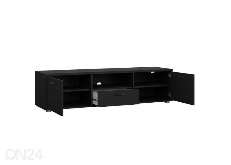 Tv-alus Media 147 cm, must suurendatud