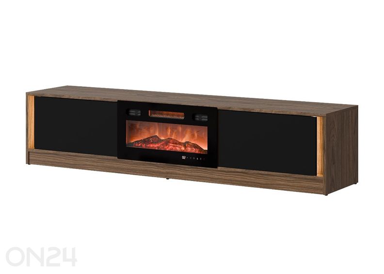 TV-alus Mizu elektrikaminaga + LED suurendatud