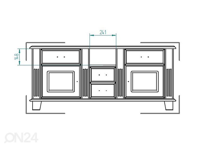 TV-alus Monaco suurendatud
