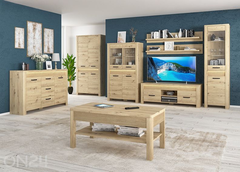 TV-alus Moris 152,3 cm + LED suurendatud