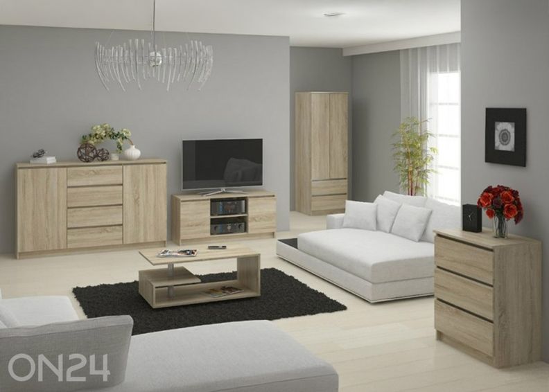 TV-alus Pescara 120 cm suurendatud