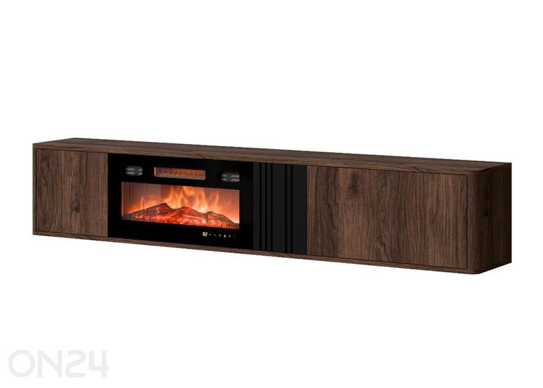 TV-alus Philippe 190 cm + elektrikamin suurendatud