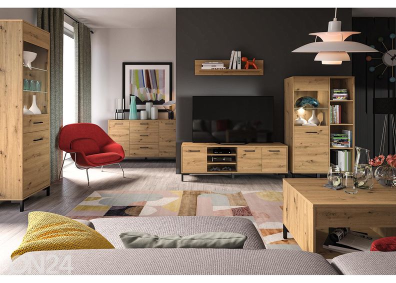 TV-alus Porto 155 cm suurendatud