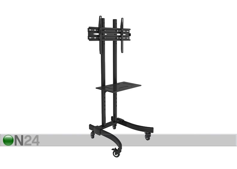 TV-alus ratastel suurendatud