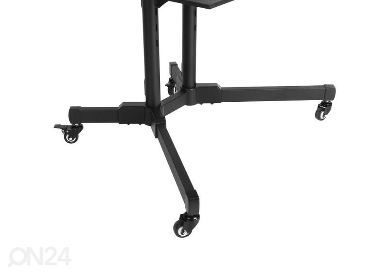 TV-alus ratastel suurendatud