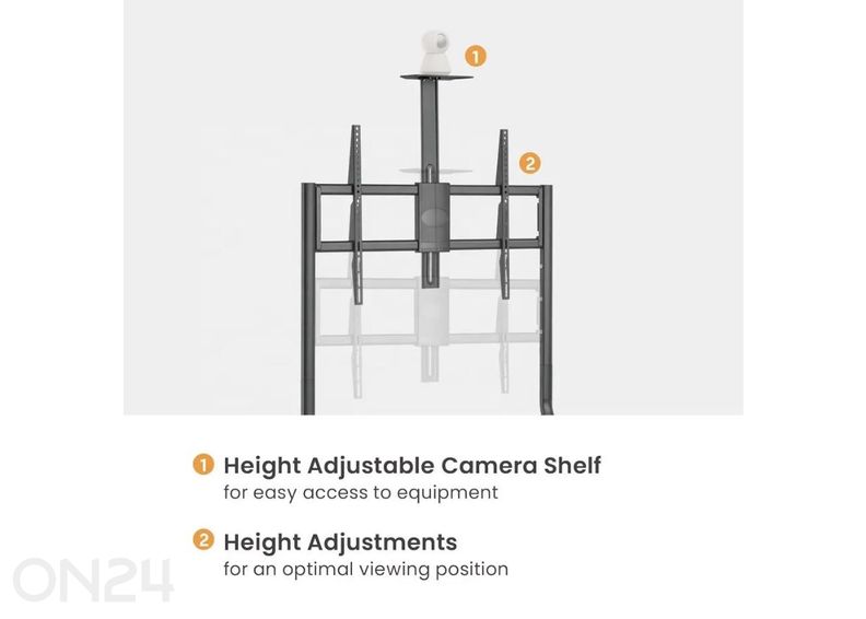 TV-alus ratastel suurendatud