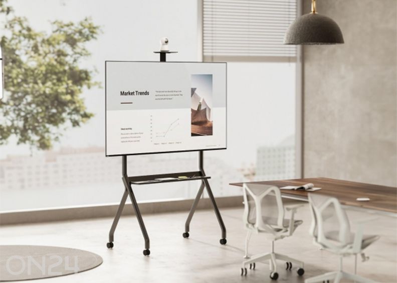 TV-alus ratastel suurendatud