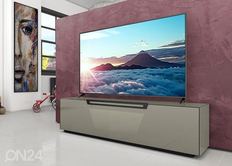 Tv-alus ratastel Venti 175 cm suurendatud