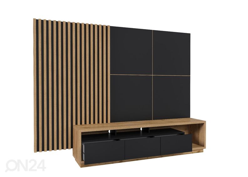 TV-alus + seinapaneelid 3 tk suurendatud